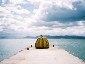 Unique Japan Tours Naoshima Pumpkin
