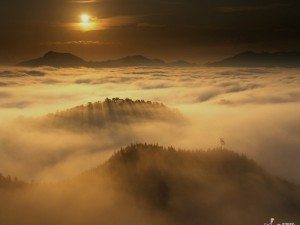 Unique Japan Tours Kumano Kodo Mountains Clouds