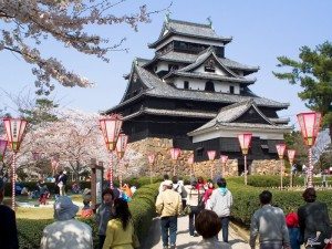 Unique Japan Tours Matsue Matsue Castle Spring
