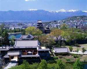 Unique Japan Tours Matsumoto Castle City View