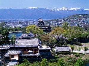 Unique Japan Tours Matsumoto Castle City View