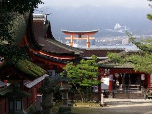 Unique Japan Tours Miyajima Flating Torii View From Mt Misen
