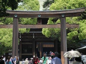 Unique Japan Tours Tokyo Meiji Jingu Torii
