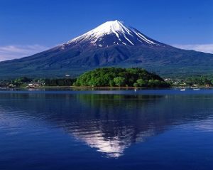 Kawaguchiko with Mt.Fuji Spring