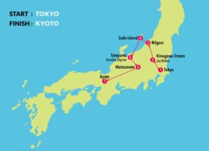 The Northern Trail Route Map