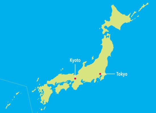 Guide Map of Kyoto