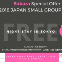 Sakura Special Offer - Small Group Tours 2018