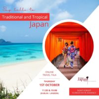 Traditional and Tropical Japan - social media
